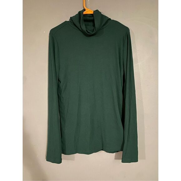 LOFT Ribbed Turtleneck Long Sleeve Top Size Large NWOT - Picture 1 of 5